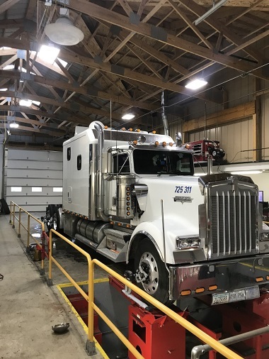 Semi truck alignment in Richfield, OH
